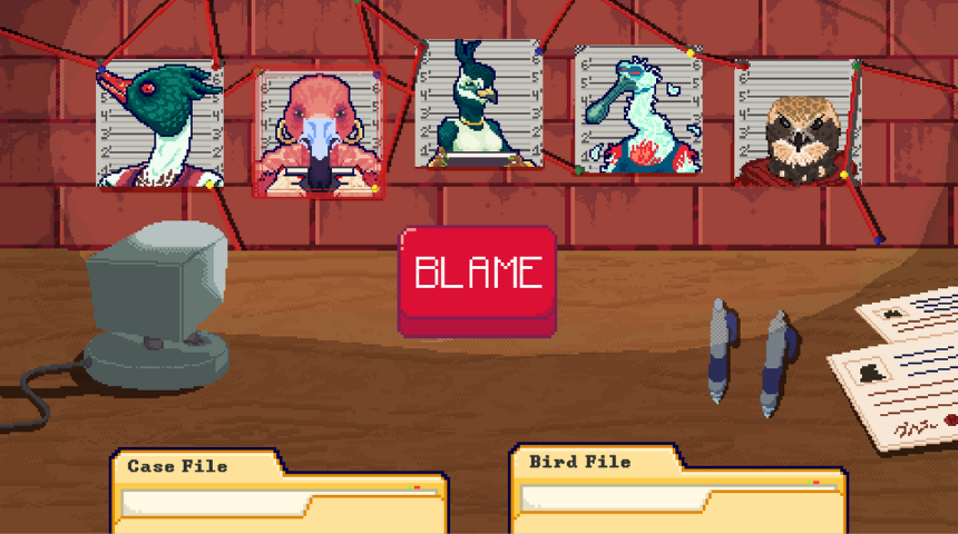 A splash picture related to 'C.F.I.: Criminal Feather Identification'