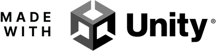 The 'Made with Unity' logo